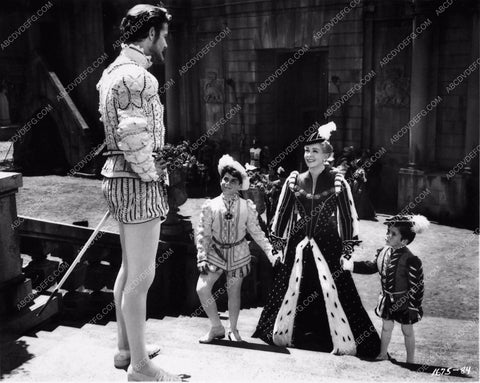Roger Moore in leotards Lana Turner film Diane 2957-17