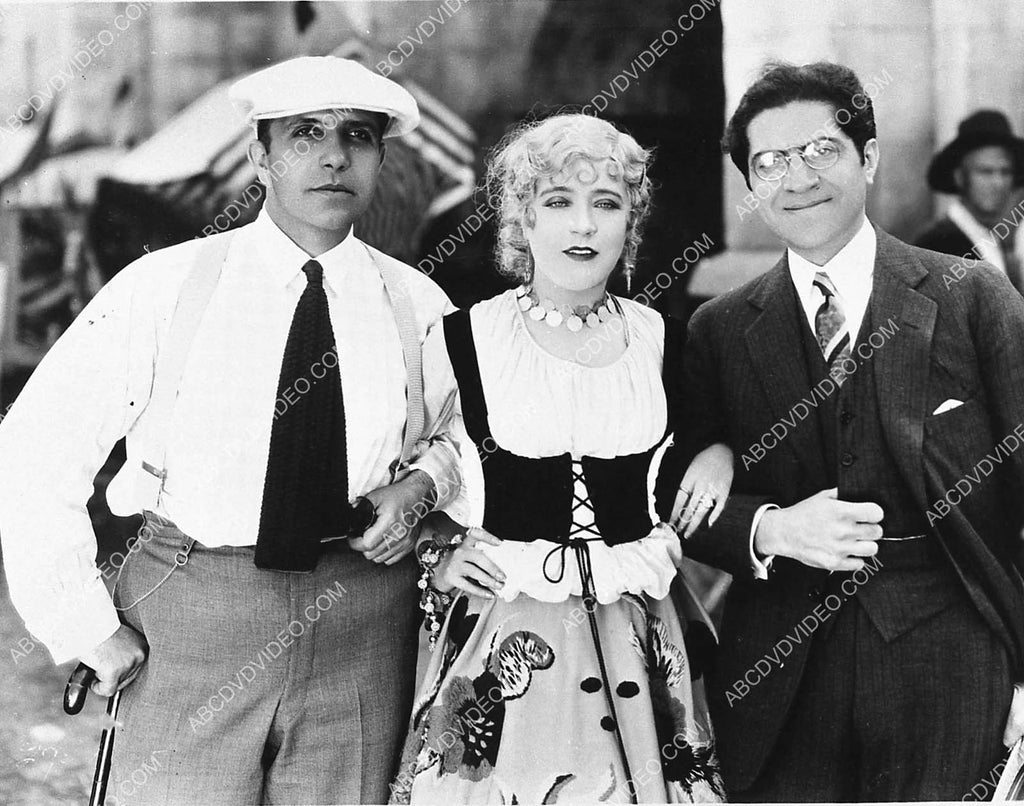 great candid silent film star Mae Murray and director Dimitri Buchowet