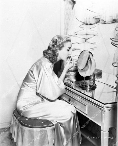Betty Grable at her makeup table at home 3030-28