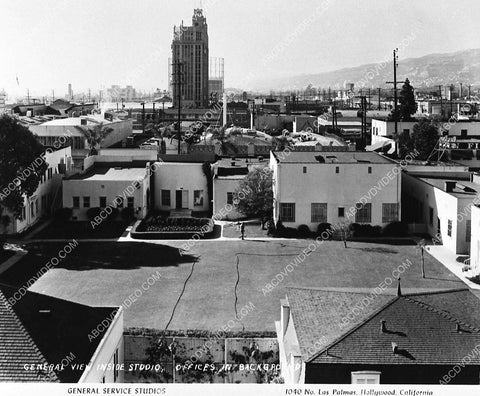 historic Los Angeles Hollywood General Service Studios on Las Palmas 3033-14