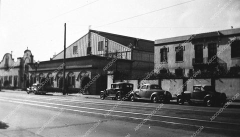 historic Los Angeles Hollywood 1940 Fox Studios on Western Ave 3034-04