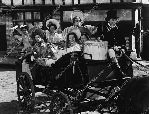Greer Garson Maureen O'Sullivan Ann Rutherford and the girls film Pride & Prejudice 3037-22