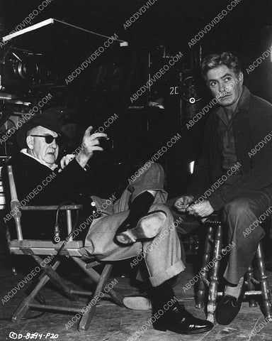 great candid director John Ford Tyrone Power on set film The Long Gray Line 3040-01