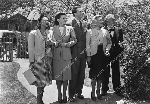 Rosemary Lane Priscilla Lane Lola Lane Jeffrey Lynn Claude Rains film Four Mothers 3040-24