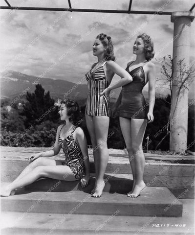 Susan Hayward Jackie Coogan bathing suit shot 3049-07