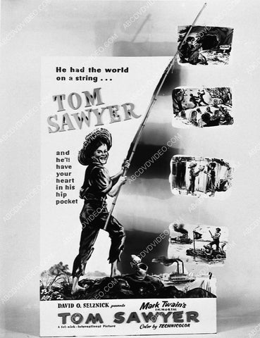 ad slick Tommy Kelly film Tom Sawyer 3051-33