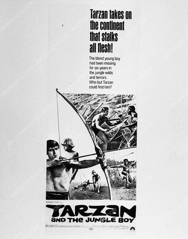 ad slick Mike Henry film Tarzan and the Jungle Boy 3076-05