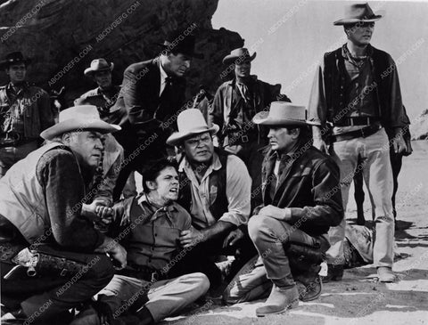 Lorne Green Dan Blocker Michael TV western show Bonanza 3090-15