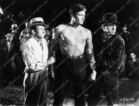 shirtless Joel McCrea western film The Silver Horde 3101-13