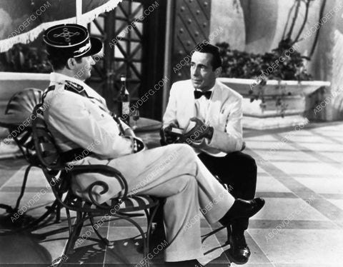 Claude Rains Humphrey Bogart film Casablanca 3130-33