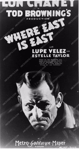 Lon Chaney lobby card Where East is East 3137-06