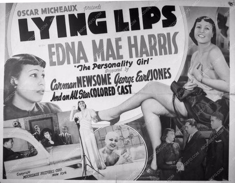 ad slick Edna Mae Harris Lying Lips 3162-05