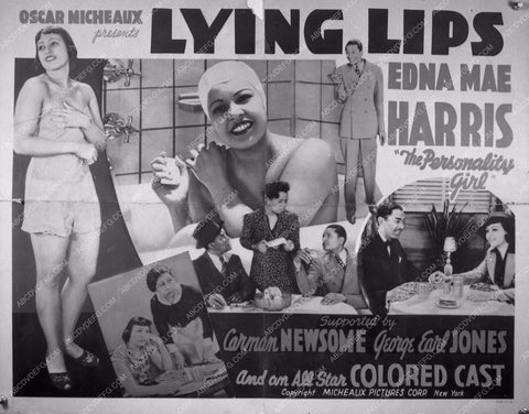 ad slick Edna Mae Harris Lying Lips 3162-06