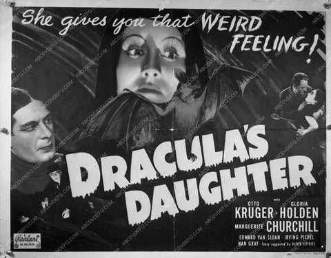 ad slick Otto Kruger Dracula's Daughter 3162-09