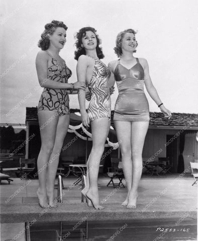 Susan Hayward Betty Grable bathingsuits 3162-33
