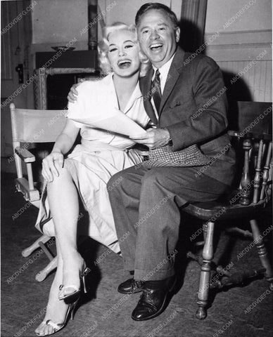 Mamie Van Doren Mickey Rooney behind the scenes The Big Operator 3164 ...