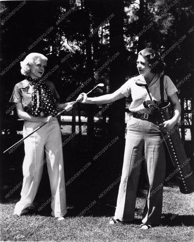 Alice Faye Martha Raye on the golf course 3186-06