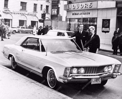 candid Sean Connery and his slick new automobile 3200-05