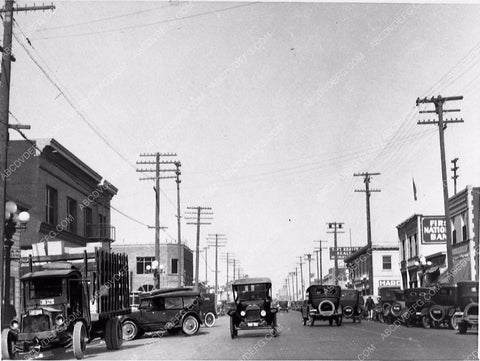 Jan 19 1924 Historic Los Angeles Hollywood corner Wilmington & Main 3201-29