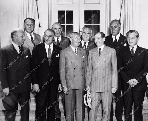 Barney Balabau Will Hays Leo Spitz Al Warner 1938 3203-07