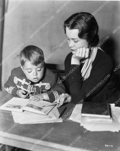 Spanky McFarland w the MGM school teacher 3220-19