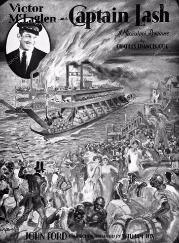 ad slick Victor McLaglen Captain Lash 3239-23