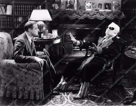 Claude Rains William Harrigan classic horror film The Invisible Man 3267-05