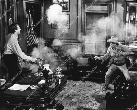 Leslie Nielsen Glenn Ford film The Sheepman 3273-08