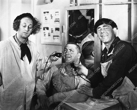 3 Stooges Moe Larry Curly short subject film Pop Goes the Easel 3275-35