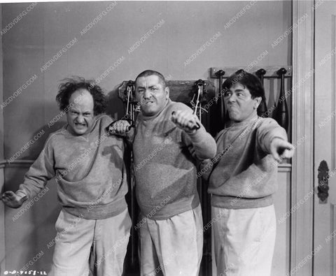 Three Stooges Moe Larry Curly comedy short subject 3285-14