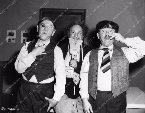 Three Stooges Moe Larry Shemp comedy short subject 3293-31