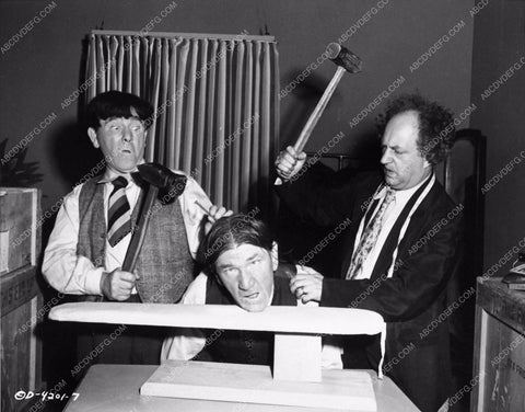Three Stooges Moe Larry Shemp comedy short subject 3293-32