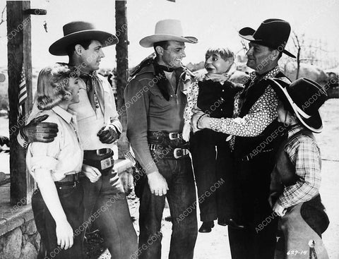 Robert Livingston Ray Corrigan Max Terhune Jean Carmen film Gunsmoke Ranch 3300-18