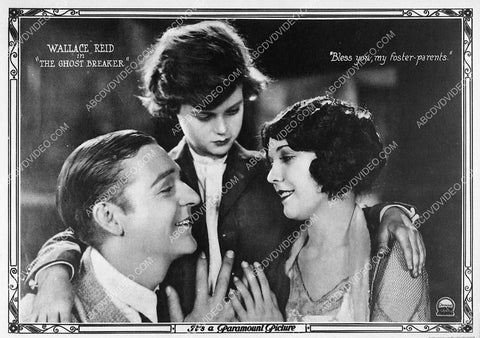 Wallace Reid Lila Lee silent film The Ghost Breaker 3308-01