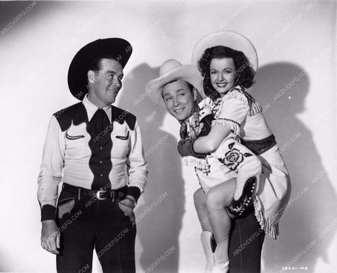 Roy Rogers Dale Evans western film The Yellow Rose of Texas 3355-21
