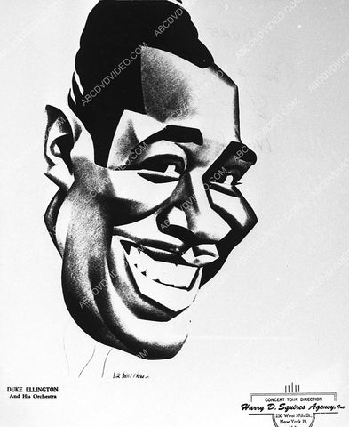 music cool caricature Duke Ellington 3363-34