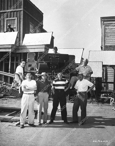 studio technicians w RKO color 3-D camera historic Hollywood Los Angeles 3364-01