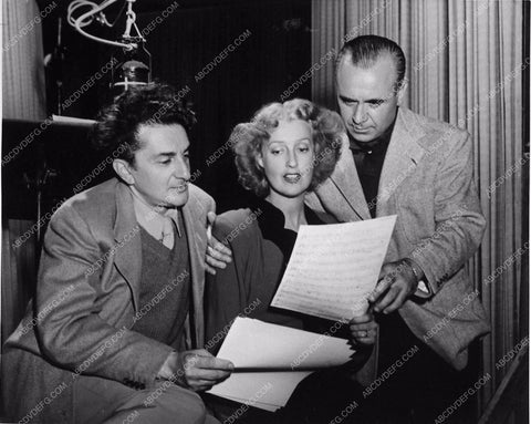 Jeanette MacDonald behind the scenes MGM Three Daring Daughters 3389-16