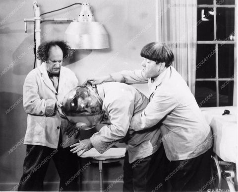 Three Stooges Moe Larry Curly comedy short subject A Gem of a Jam 3389-34