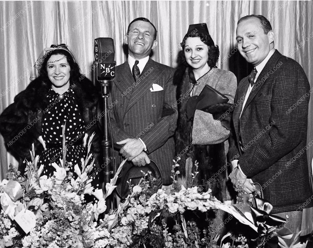 candid Mary Livingstone Gracie Allen George Burns Jack Benny 3401-14 ...