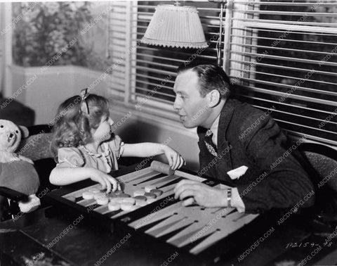 candid Jack Benny and daughter? Playing backgammon 3401-20