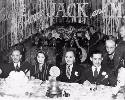 Jack Benny Mary Livingstone Michael Bartlett birthday cake 3402-21