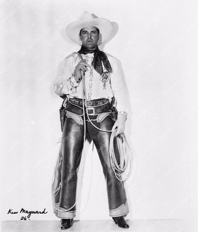 cowboy western star Ken Maynard portrait 3414-22