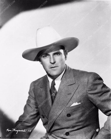 cowboy western star Ken Maynard portrait 3414-26