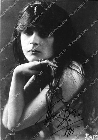 early silent film vamp Theda Bara portrait 3443-27