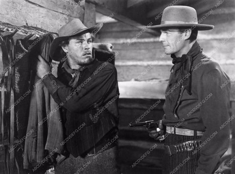 Jack Lambert Randolph Scott western film Abilene Town 3444-15
