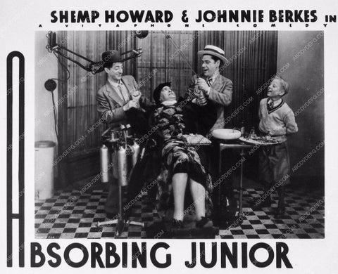 ad slick Shemp Howard Johnnie Berkes short Absorbing Junior 3451-25