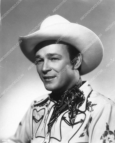 singing cowboy Roy Rogers portrait 3455a-04