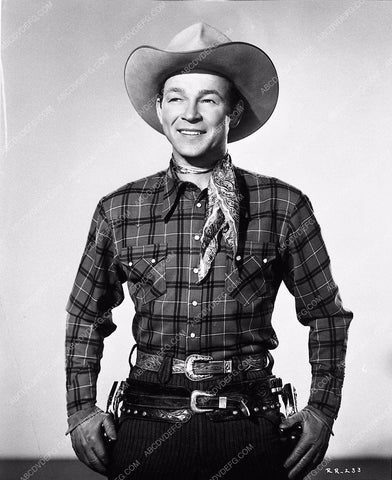 cowboy western star Roy Rogers portrait 3455c-04