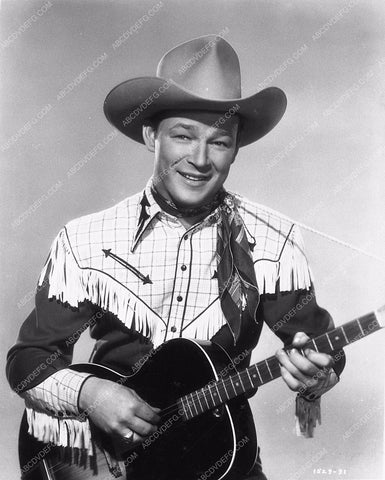 cowboy western star Roy Rogers portrait 3455c-36